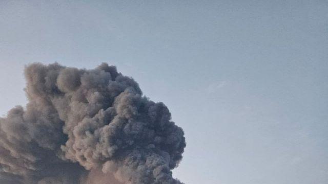 천안 이랜드패션 물류센터 불…대응2단계 진화속 인명피해 없어