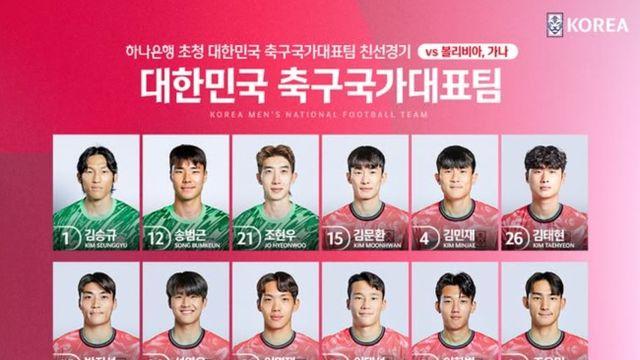 [오피셜] 돌아온 조규성, 다시 9번 꿰찼다! 손흥민 7번, 이강인 19번...홍명보호 배번 공개