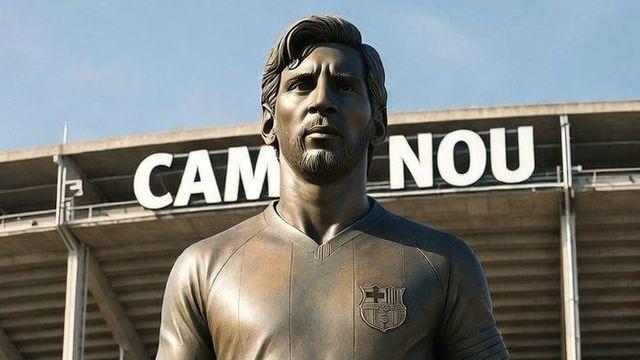 메시 바르셀로나 복귀 거절→동상 건립? 라포르타 회장, “새 경기장에 메시 동상 있어야”