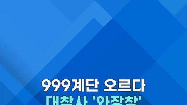 [쇼츠] '천국의 999계단' 도전 中 SUV…레인지로버 따라했다 '굴욕'