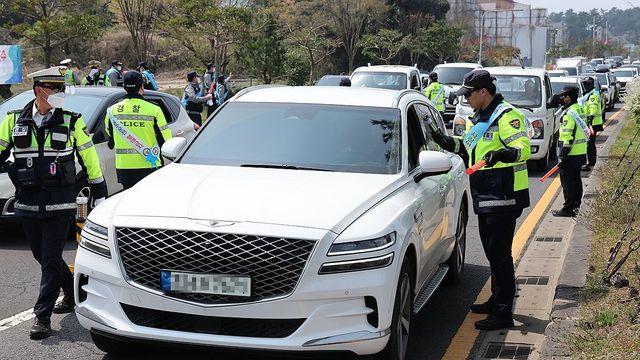대전경찰, 가을 행락철 음주운전 집중 단속…주간도 진행