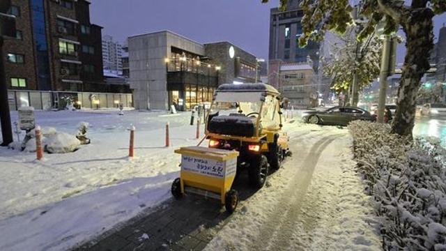 노원구, 겨울철 신속 제설대책 '노노시스템' 가동