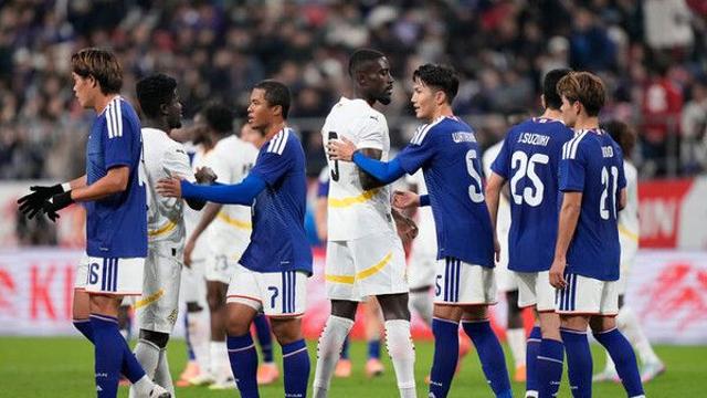 일본 축구, 한국과 평가전 앞둔 가나에 2-0 완승