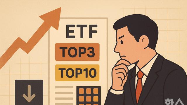 '안정→고수익' 추구…'TOP3·TOP10' 소수 대형주 ETF가 뜬다