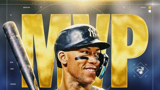 ‘60홈런 포수를 꺾었다’ 저지, ‘2년 연속-3번째 AL MVP’ 영광