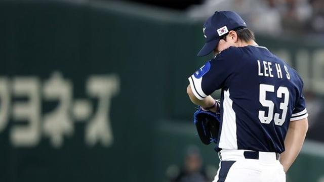 日은 연습경기 1번, '피치컴·피치클락'도 처음이었다→그런데 인간심판 하나에 '와르르' 무너지다니…결국 수준 차이만 실감