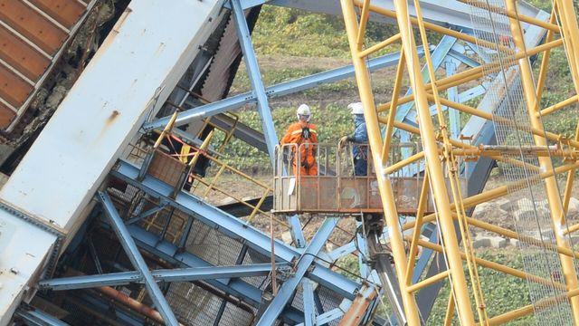 울산발전소 붕괴 8일 만에 마지막 실종자 시신 수습