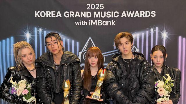 올데이 프로젝트, ‘2025 KGMA’ 신인상→대상 동시 수상…그랜드 아너스 초이스 위엄