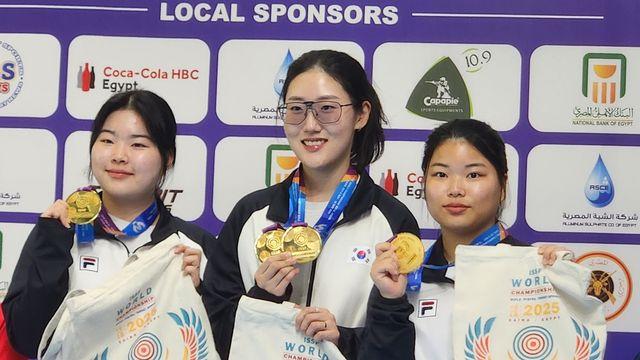 금빛 총성 '탕탕' 양지인 