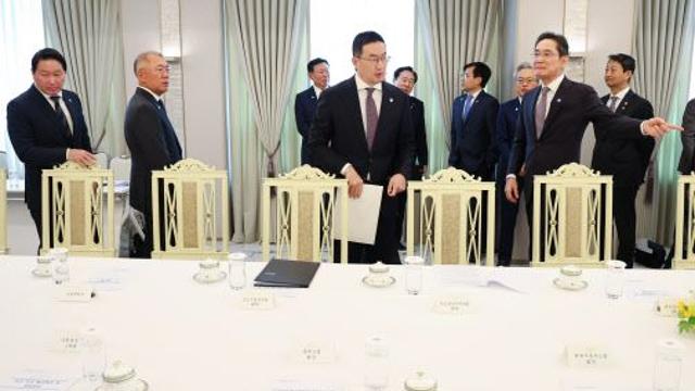 李대통령, G20 前 총수들 만나 '팩트시트' 성과 공유