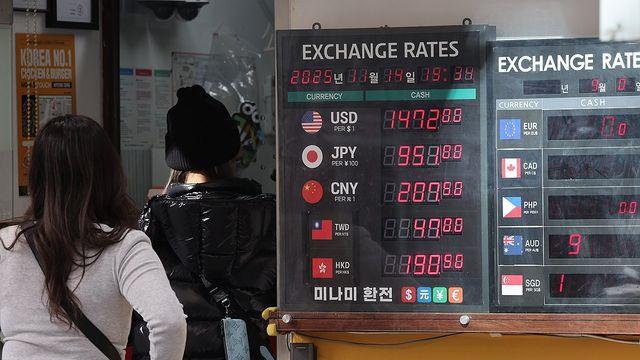 이달들어 원화가 최약체…1,450원대 환율 '뉴노멀' 되나