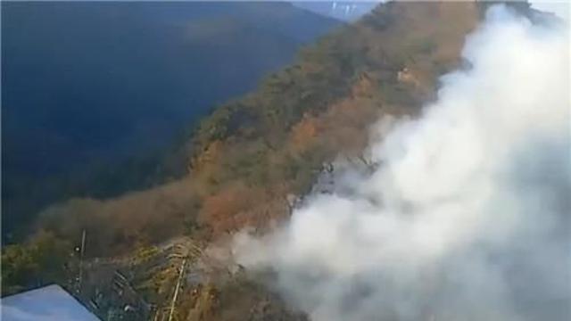 군포 수리산 슬기봉 산불 초진…인명피해 확인 안 돼