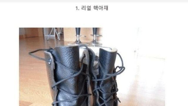 군인들의 전투화 종류 5가지