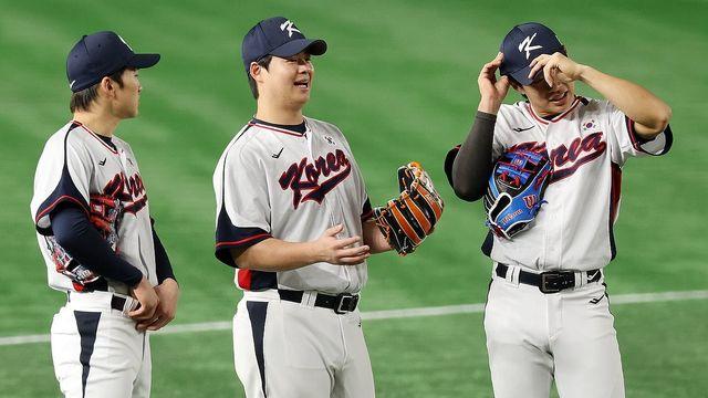 노시환, 야구 한일전 첫 경기 4번 타자 3루수 선발 출격