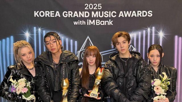 올데이 프로젝트, '2025 KGMA' 신인상→대상 동시 수상…그랜드 아너스 초이