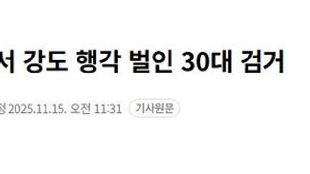 배우 나나 자택에 강도 침입