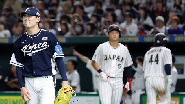 4회 백투백 홈런→5회 6실점 와르르… 류지현호, 한일전 6점 차 열세