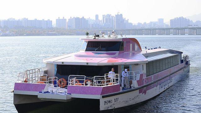 한강버스, 강바닥에 걸려 멈춰…승객 82명 전원 구조