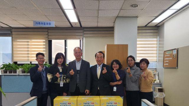 양주시 ‘하늘반창고 육아용품 상자’ 지원받아