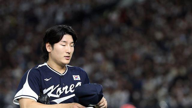 2년 만에 돌아온 도쿄돔 마운드…곽빈, 3⅓이닝 3실점