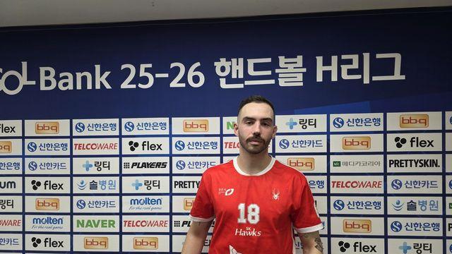 매운 음식 못 먹는 핸드볼 SK 프란시스코, 두산에 '매운맛'