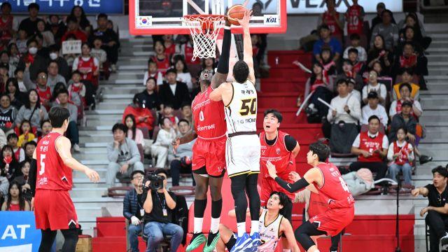 안양 정관장, ‘선두 LG의 벽’ 넘지 못한 아쉬운 역전패