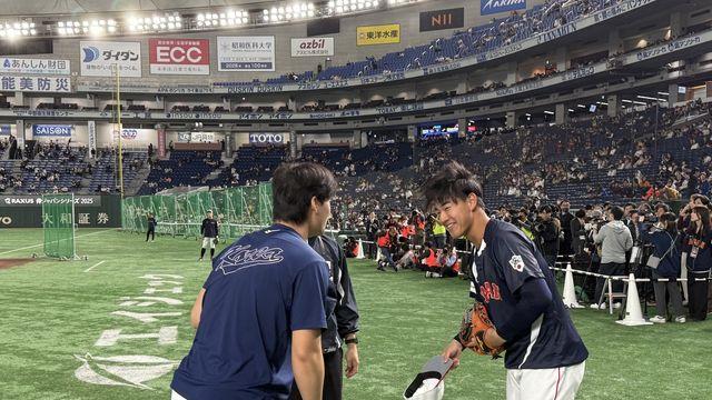 이호성, 투구로 맞힌 일본 타자 니시카와 찾아가 사과