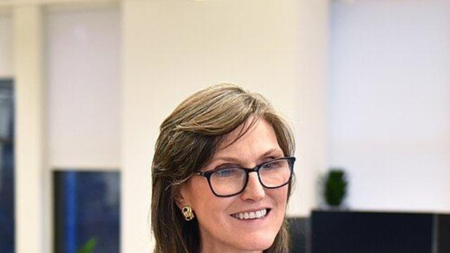 ‘돈나무 언니’ 캐시 우드, 비트코인 목표가 하향 조정