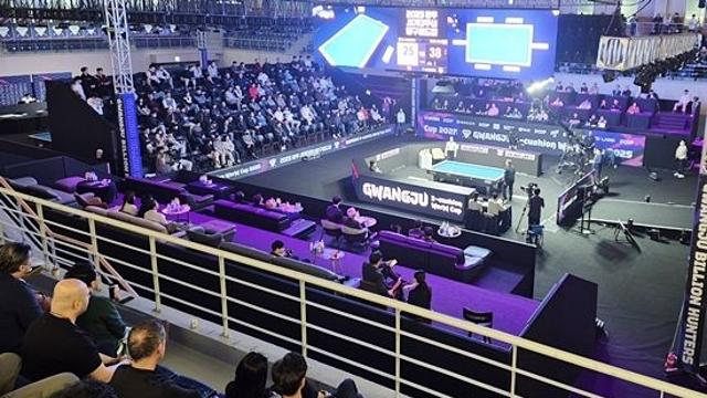 [기자24시] ‘관중과 어우러진 축제형 이벤트’ 당구대회 새 재평 연 광주3쿠션월드컵