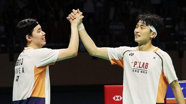 셔틀콕 남자복식 '세계 최강' 김원호·서승재, 올해 10번째 축배