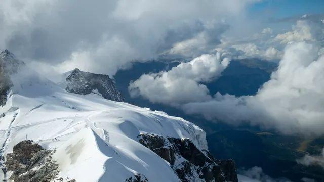 단풍 지겨우면 스위스 눈 구경이나 해봐