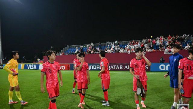 ‘2승 1무에도 조 2위’ 한국, U-17 월드컵 32강서 잉글랜드에 무릎