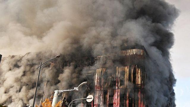 천안 물류센터 화재 3일 전 소방 당국 화재 예방 간담회 열려