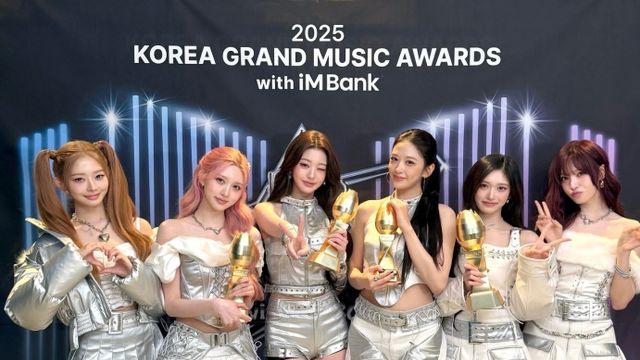 아이브, '2025 KGMA'서 대상 포함 4관왕 쾌거