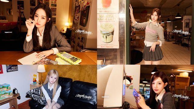 트리플에스 미소녀즈 zenith, 카페 데이트 무드 콘셉트 포토 공개
