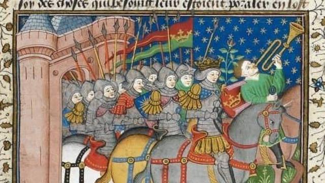 중세 유럽인들이 묘사한 고대의 여러 사건들