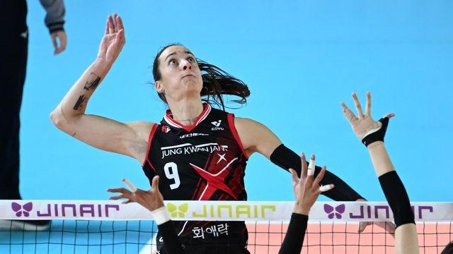 프로배구 정관장 자네테, 부친상으로 흥국생명전 결장