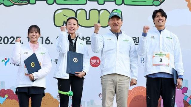 오세훈, '쉬엄쉬엄 런' 참여…