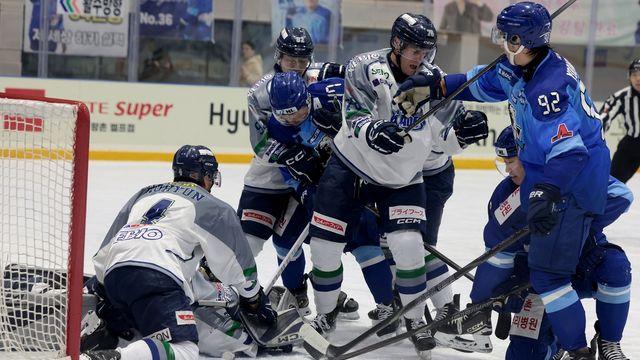 HL 안양, 도호쿠 5-2 완파하고 아시아리그 아이스하키 2위 도약