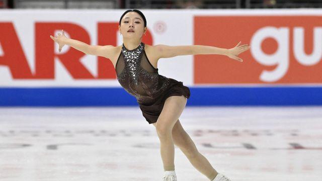 피겨 김채연, 그랑프리 5차 대회 쇼트 5위…이해인은 7위