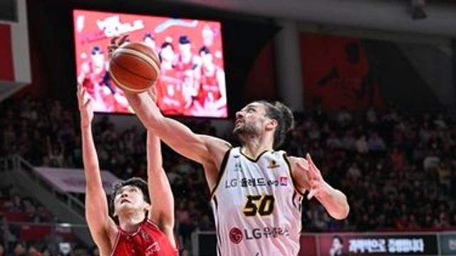 프로농구 창원 LG, 안양 정관장 꺾고 4연승 질주... 선두 유지