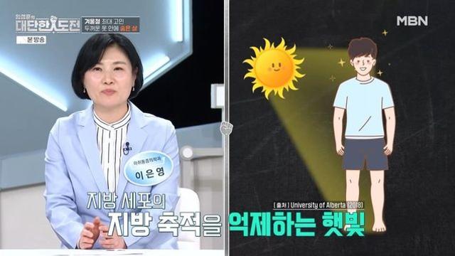 추워도 나가야 하는 이유… “햇빛, 지방 세포의 지방 축적 억제” (‘대단한 도전’)