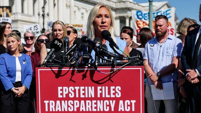 미 공화당 그린 의원, 트럼프와의 갈등 속에서도 엡스타인 파일 공개 거듭 요구