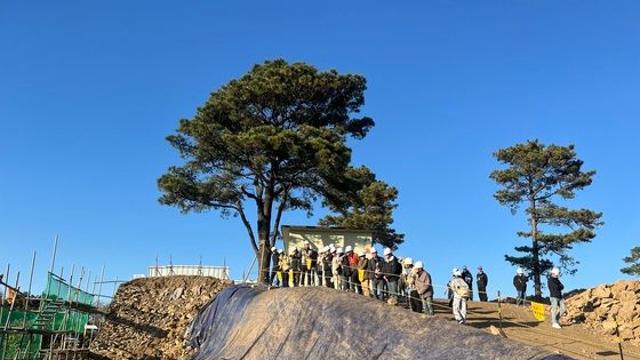 [대전시] 계족산성 성곽 보수공사 마침내 재개