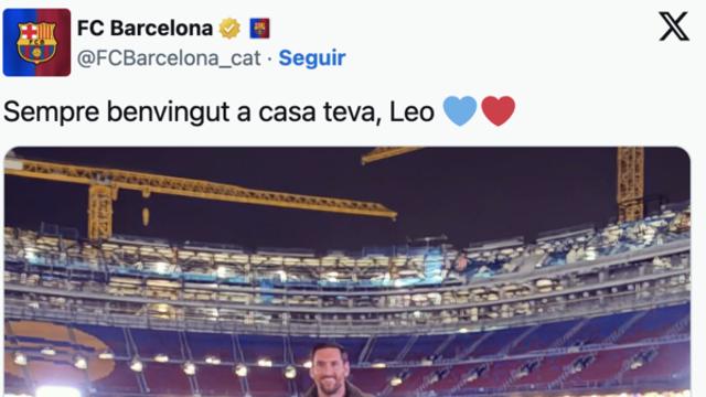 바르사 신구장, 메시 이름 들어간다? '캄노우 레오 메시' 명명 가능성