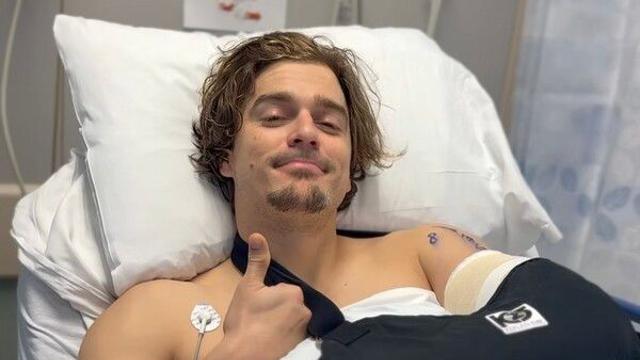 푸에르토리코 비상!…'LA 다저스 2연속 WS 우승 주역', 팔꿈치 수술로 출장 불투명