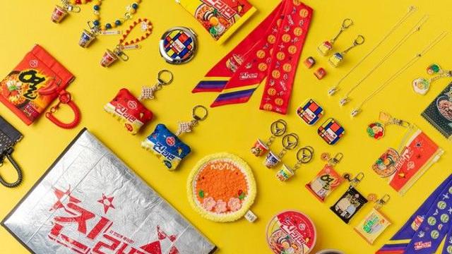 오뚜기X아이디어스, 오뚜기 라면 IP 활용한 핸드메이드 작품 출시