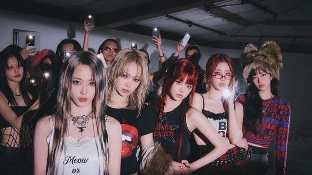 르세라핌 '1-800-hot-n-fun'도 넘겼다…15번째 스포티파이 억대 스밍