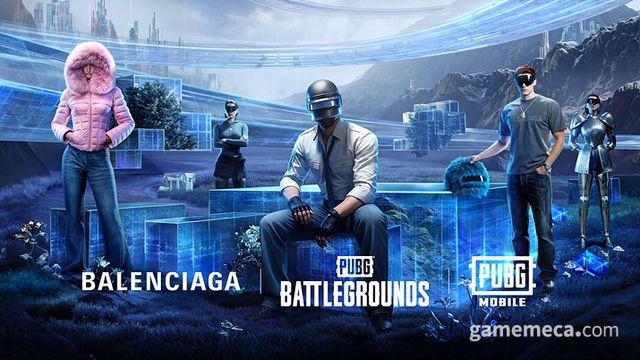 크래프톤 배틀그라운드·모바일, 발렌시아가 컬래버