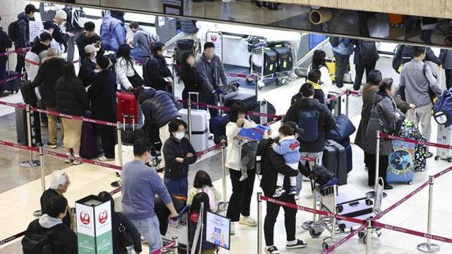 중국의 일본 방문 자제 요청 시 일본 GDP 최대 0.36% 감소 전망